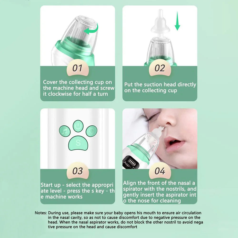 BreathEzee Baby Nasal Aspirator